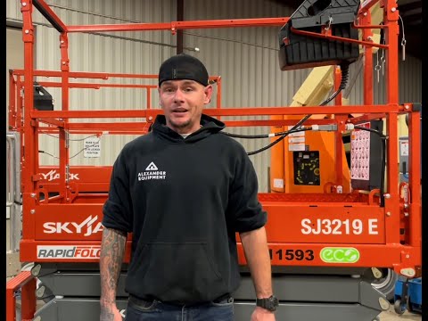 How to Operate a Skyjack SJ3219E ECO Scissor Lift