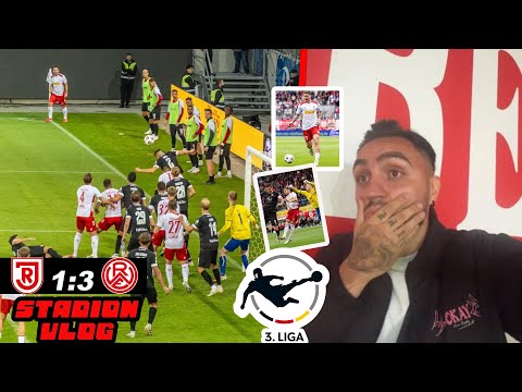 Rot Weiss Essen combines to win! Jahn Regensburg vs. Rot Weiss Essen! Stadium Vlog