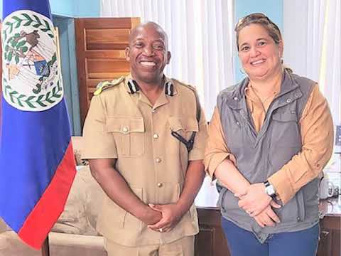 Honduran Vice Minister of National Security Visits Belize