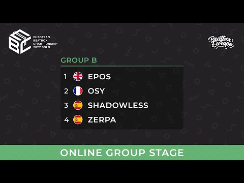 Group B - Epos, Osy, Shadowless, Zerpa - EBBC 22 Online Group Stage