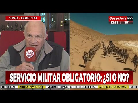 Aldo Rico, en contra de la vuelta del Servicio Militar: "Las Fuerzas Armadas no son reformatorios"