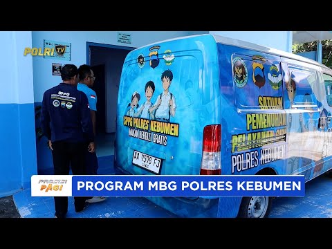 PROGRAM MBG POLRES KEBUMEN DISAMBUT HANGAT SISWA SMK TARUNA ADI BANGSA
