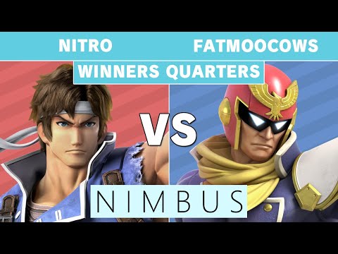 Nimbus #47 FatMooCows (Captain Falcon) vs. Nitro (Richter) Winners Quarters - Smash Ultimate