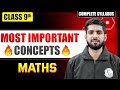 Class 9 MATHS Most Important Concept In One Shot ICSE Mission 2026