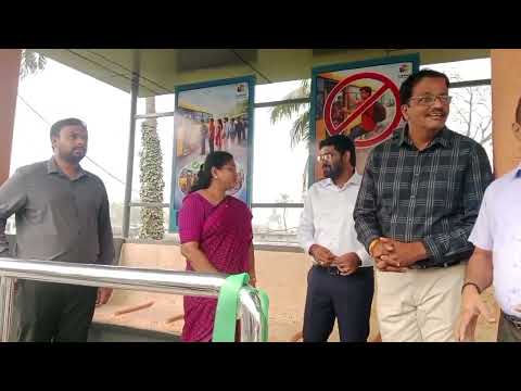 బీవి రాజు సర్కిల్ నందు నూతన బస్ స్టాప్ ను ప్రారంభించిన జిల్లా కలెక్టర్ చదలవాడ నాగరాణి