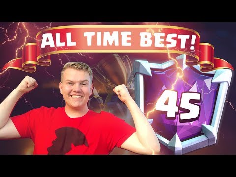 #45 IN THE WORLD!! 6,400+ Ultimate Champion Ladder Gameplay - Clash Royale