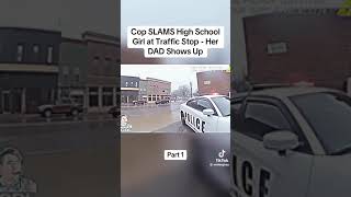 This cop was so wrong for this 😱she is a child omg