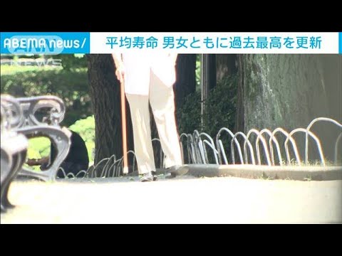 コロナウイルスの影響:集団の平均余命が低下している