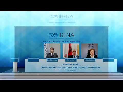 #IRENA11A – Ministerial Plenary Meeting on National Energy Planning (19 Jan)