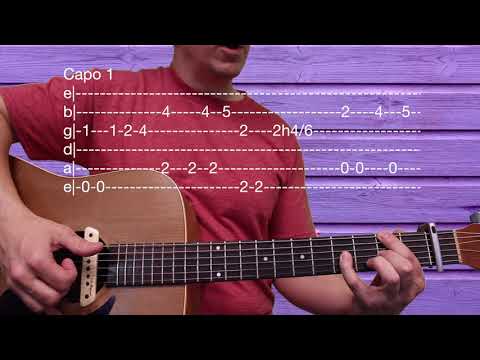 Miley Cyrus - Angels Like You - Guitar Lesson (Tabs)