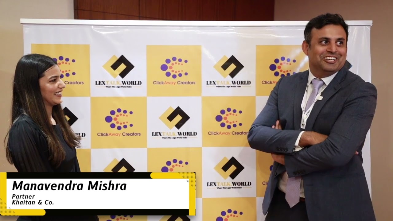 Manavendra mishra sharing his thoughts on the LexTalk World Conference, Dubai 2022
