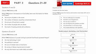 Cambridge IELTS 21 TEST 2 PART 3  #voduyquynh  #ielts21  #ielts21part3test2
