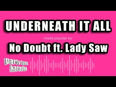 No Doubt ft. Lady Saw - Underneath It All (Karaoke Version)