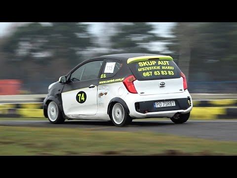 Artur Wociński, Kia Picanto - VI SuperOES Tor Poznań - 10.12.2022