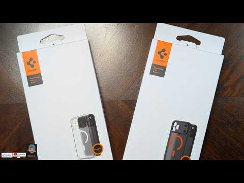 Spigen Ultra Hybrid for iPhone 17 Pro Max | Frosted Black vs Frost White