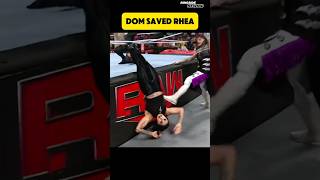 Dominik Saved Rhea Ripley From a Serious Injury😊