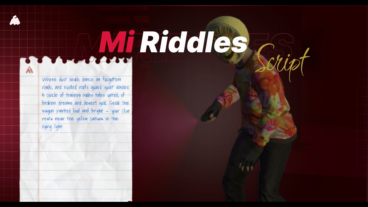 Mi Ridel Mi-Riddle | Advanced Procedural Treasure Hunt System for FiveM (QBCore ...