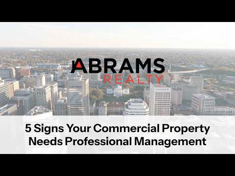 5 Signs Your Commercial Property in Virginia needs Professional Management