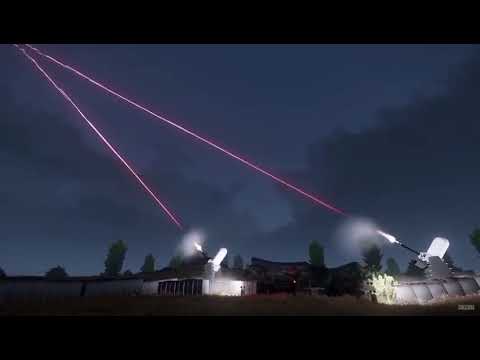 NBS Mantis C-RAM - us army air assault Air Defense in Action - Shooting down F-22 Raptor Jets - 7