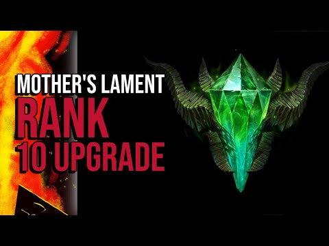 Changing a 5 star gem + Mother's Lament Rank 10 Upgrade: Diablo Immortal