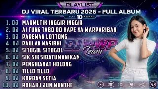 Download lagu DJ 2026 SPECIAL LAGU BATAK REMIX NONSTOP 1 JAM || DJ MARMUTIK INGGIR INGGIR VIRAL REMIX 2026 mp3