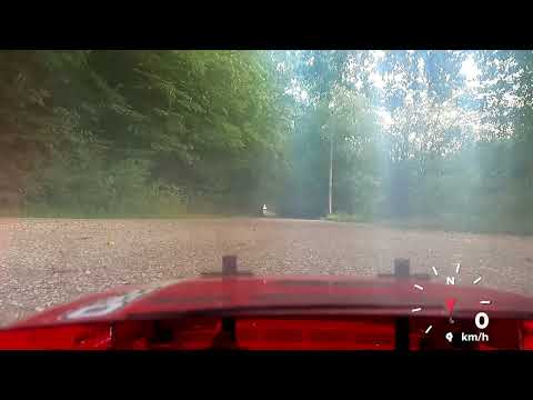 Tamiya TA07 Pro street racer conversion brushless: Speedtest with cockpit view