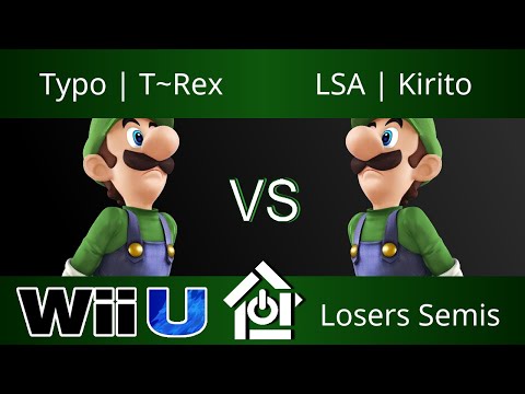Typo House Macon 10/3/17 - Typo | T~Rex (Luigi) vs LSA | Kirito (Luigi) - Smash 4 Losers Semis