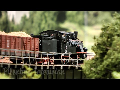Highly Detailed Realistic HO Scale Model Railway from Poland - Scratch Built Narrow-Gauge Trains