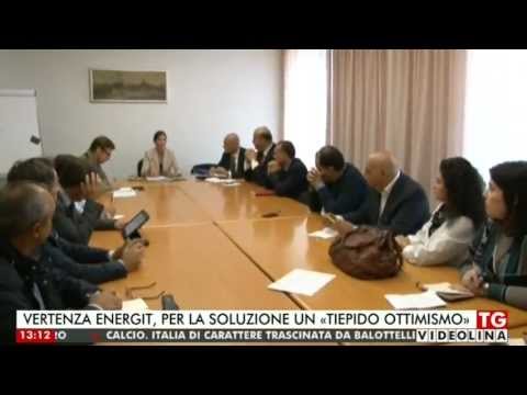Vertenza ENERGIT- Tg Videolina -17.10.2012