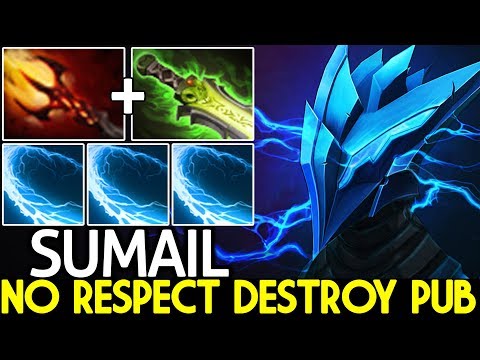 SUMAIL [Razor] No Respect Dagon 5 Build Destroy Pub Game 7.25 Dota 2