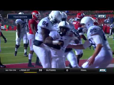 Penn State at Rutgers - Football Highlights