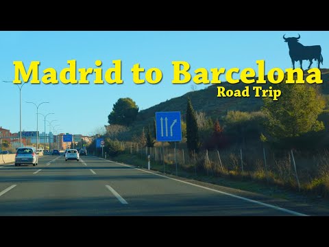 Madrid to Barcelona Full Road Trip