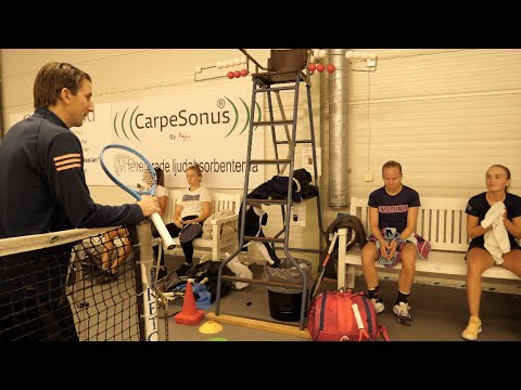 Ungt och rutinerat på läger