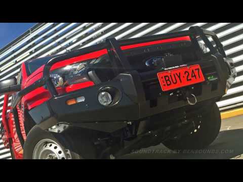 Ford PX Ranger Ironman Bull Bar & Winch Install
