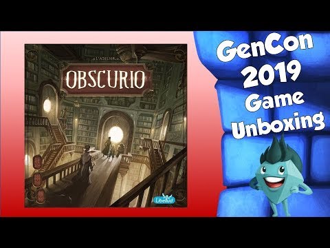 GenCon 2019 Unboxing - Obscurio