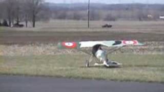 preview picture of video 'Morane Saulnier RC Model Airplane'