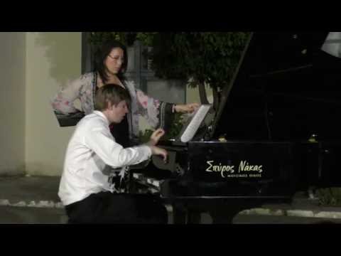 Poros Piano Academy 2016 - Composer Halvorsen Performs Own Work