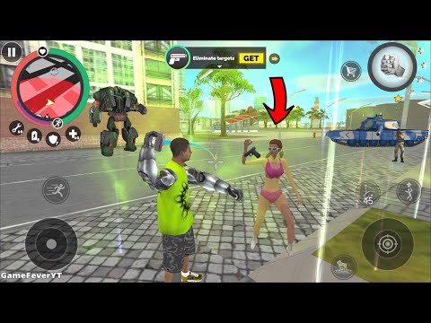 Vegas Crime Simulator 2 - 2.8.9 (Vegas Hero Dance With BB Girl) Girl Gun Stunt - Android Gameplay HD