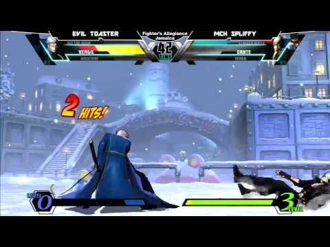 MASH DI BUTTON  UMVC3 - 09 EVIL TOASTER VS MCH SPLIFFY