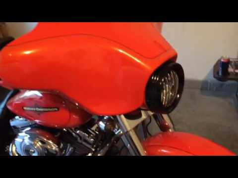 Kuryakyn 7" headlight trim ring black