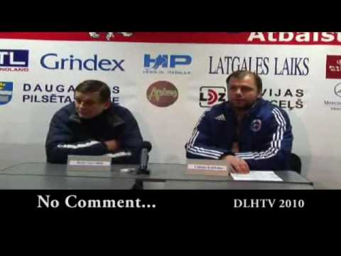 Пресс-конференция 17.03.10 Латгале - Металлург 2