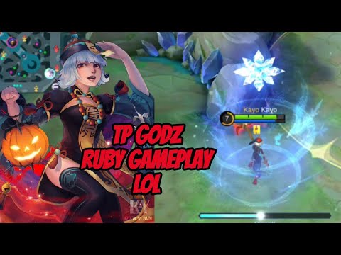 RUBY TP GODZ GAMEPLAY LOL | TOP GLOBAL RUBY GAMEPLAY 2022 | FULL LIFESTEAL BUILD | MOBILE LEGENDS