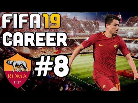 FIFA 19 Roma Career Mode Gameplay Part 8 - LACK OF FORM! (Lets Play Commentary)