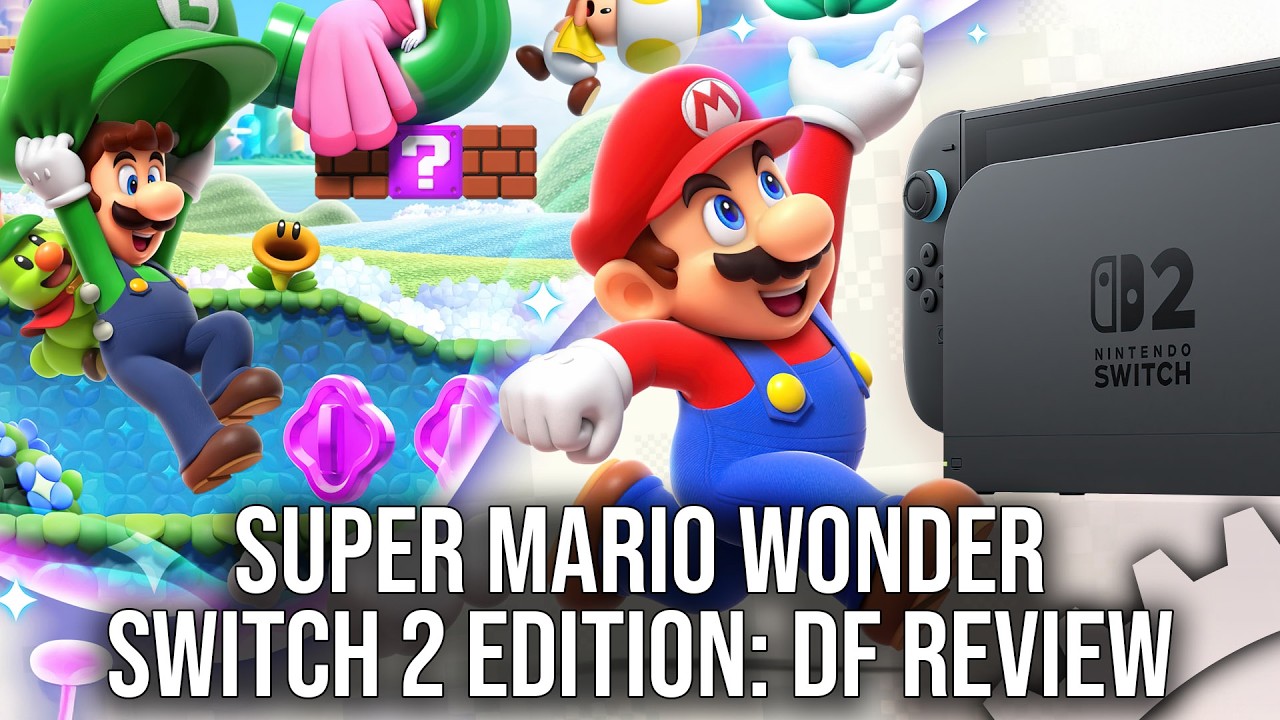 Super Mario Bros Wonder - Switch 2 Edition - DF Review - The Native 4K Experience
