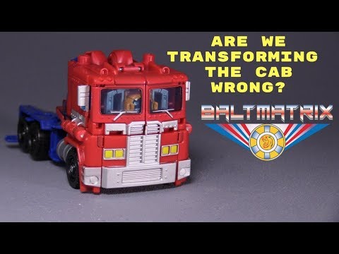ARE WE ALL TRANSFORMING OPTIMUS' CAB WRONG?