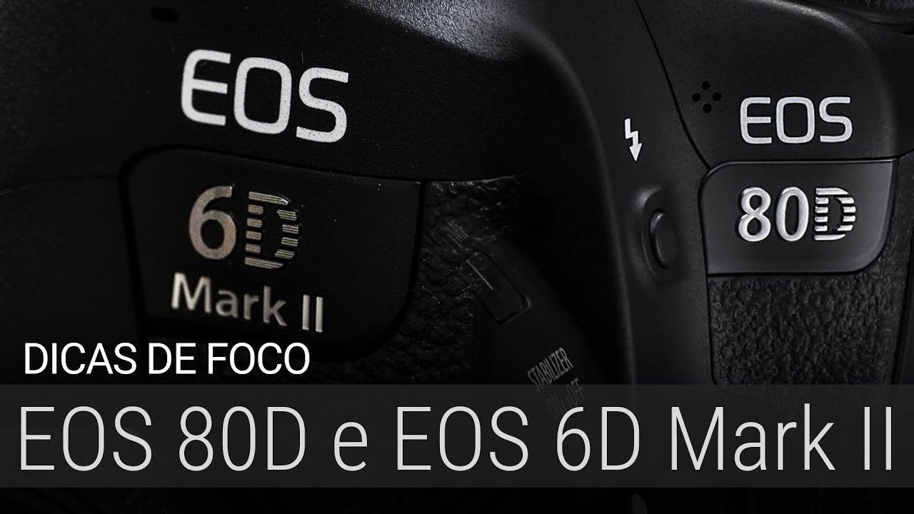 Dicas de focalização com Canon EOS 80D e EOS 6D Mark II