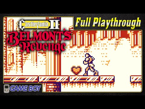 Castlevania II: Belmont's Revenge (GB) Full Playthrough!