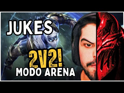 JUKES JOGANDO no 2V2 DE ZED (MODO ARENA) - ft. GRATIS150ML
