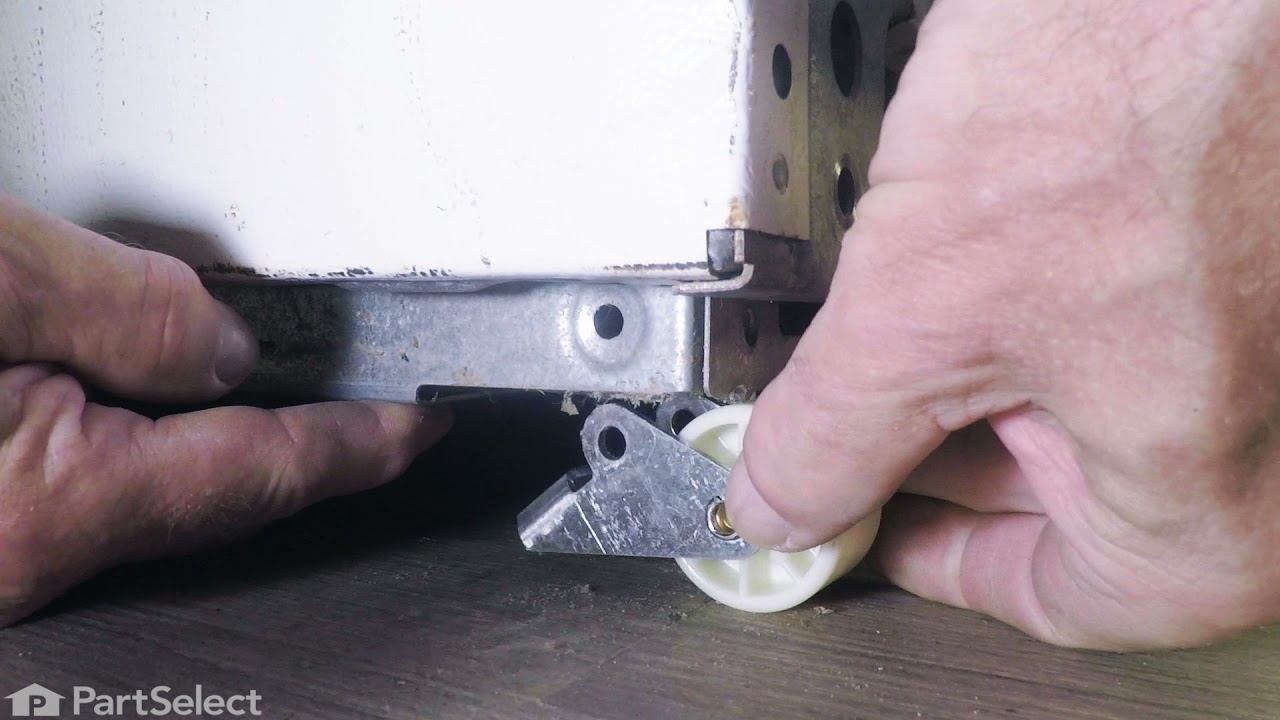 Replacing your Whirlpool Refrigerator Front Roller Replacing your Whirlpool Refrigerator Front Roller