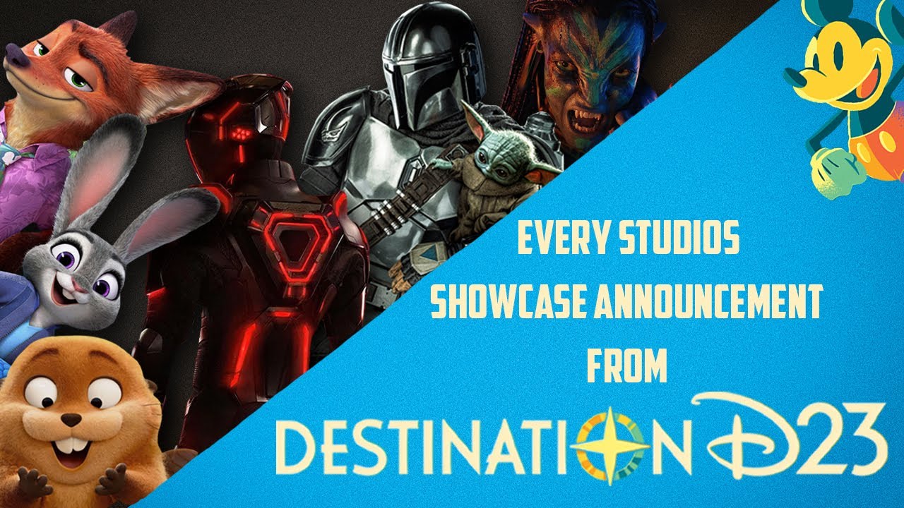 Everything We Learned At Destination D23 2025! | Studio Showcase Breakdown